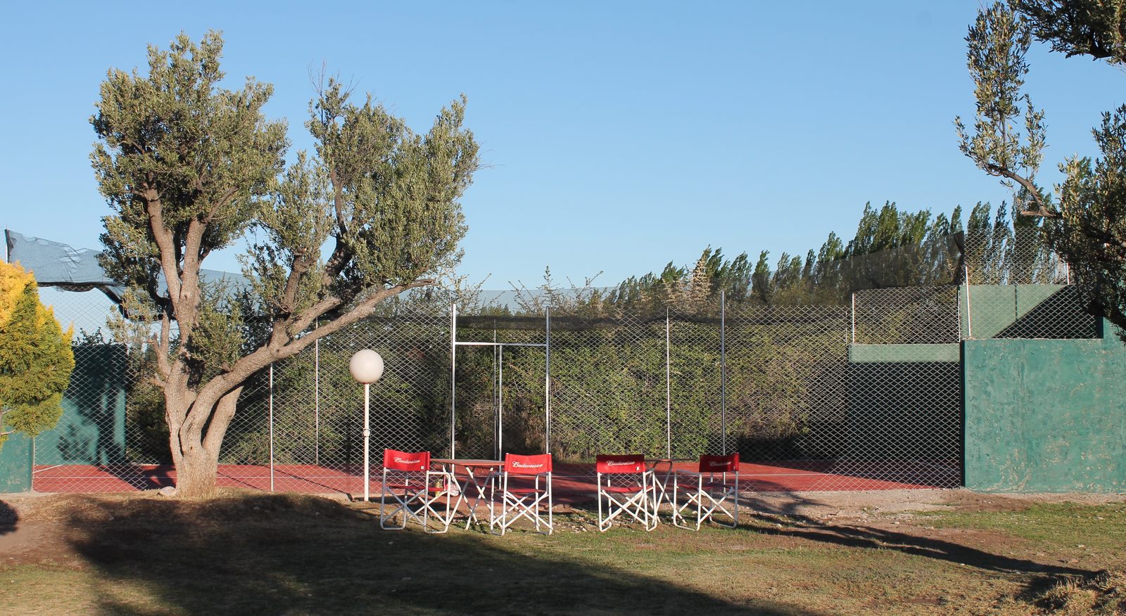 Nuestra cancha de pádel