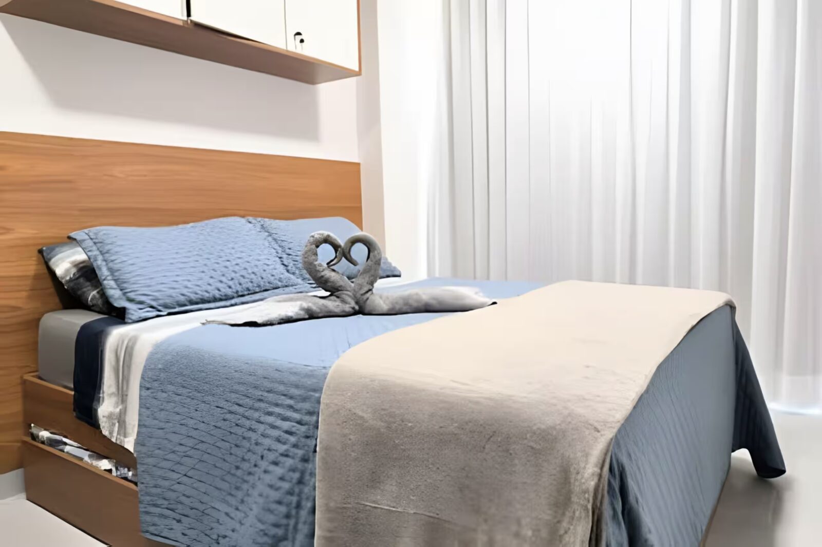 Dormitorio del departamento PuraVida Praia